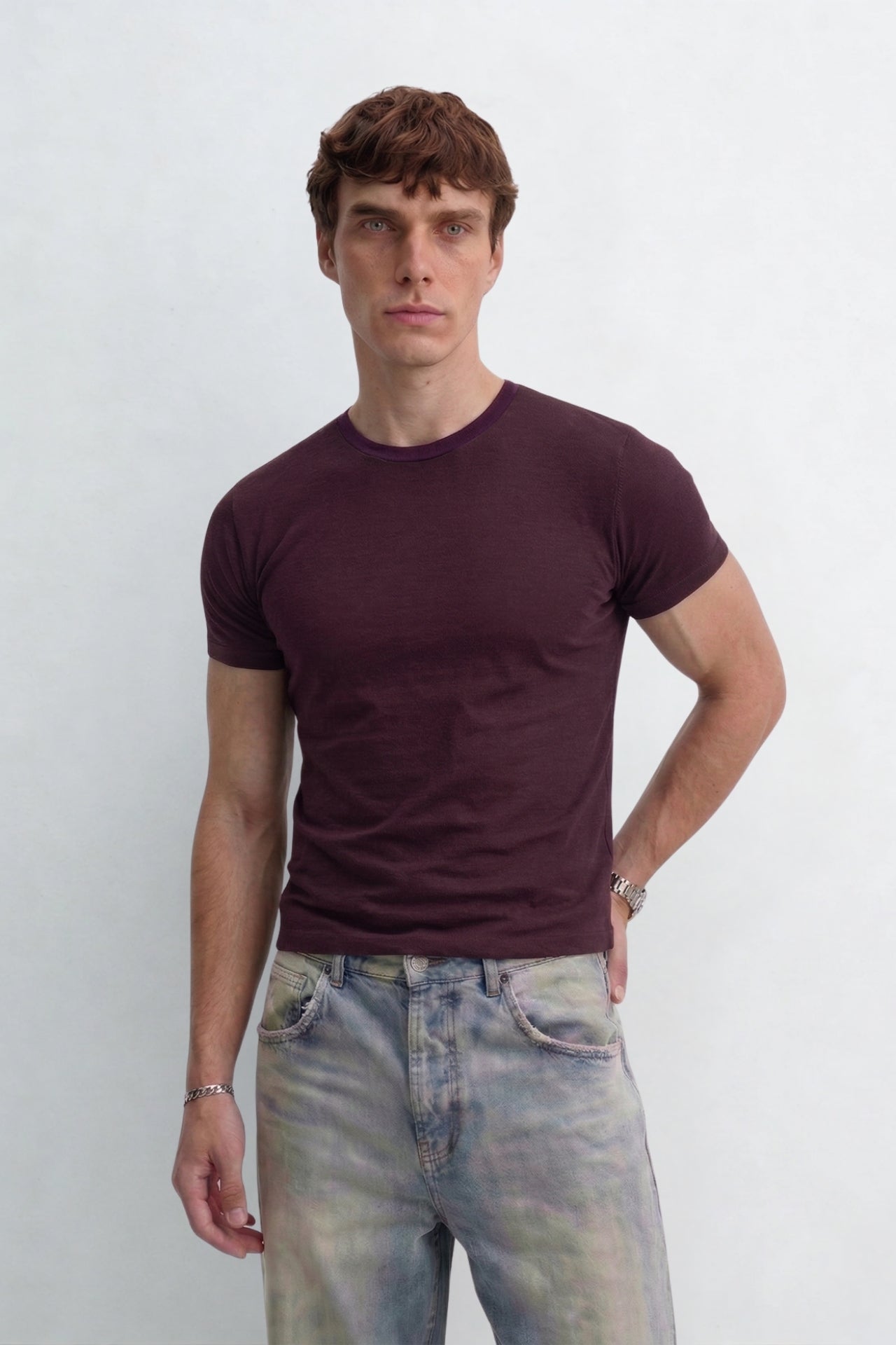 Muscle Fit Baby Tee