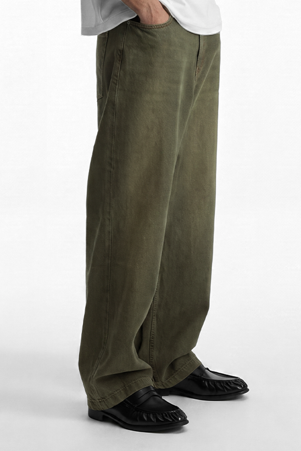 Matcha Baggy Jean