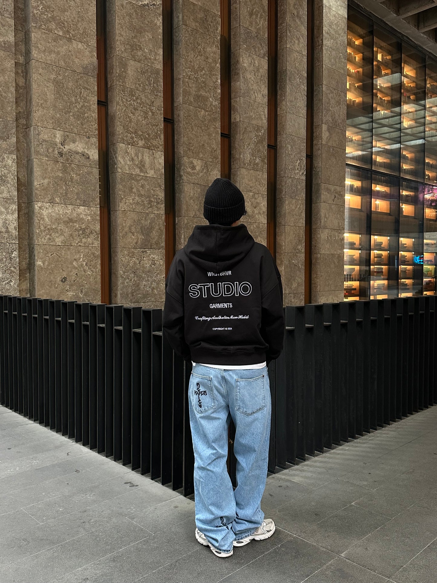 Ate Studios Nakış Detay Premium Baggy Jean