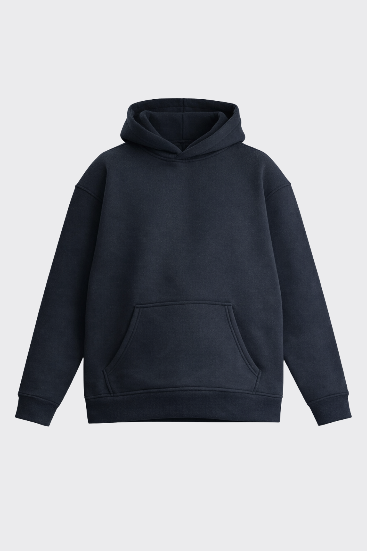 Basic Kapüşonlu Oversize Sweatshirt