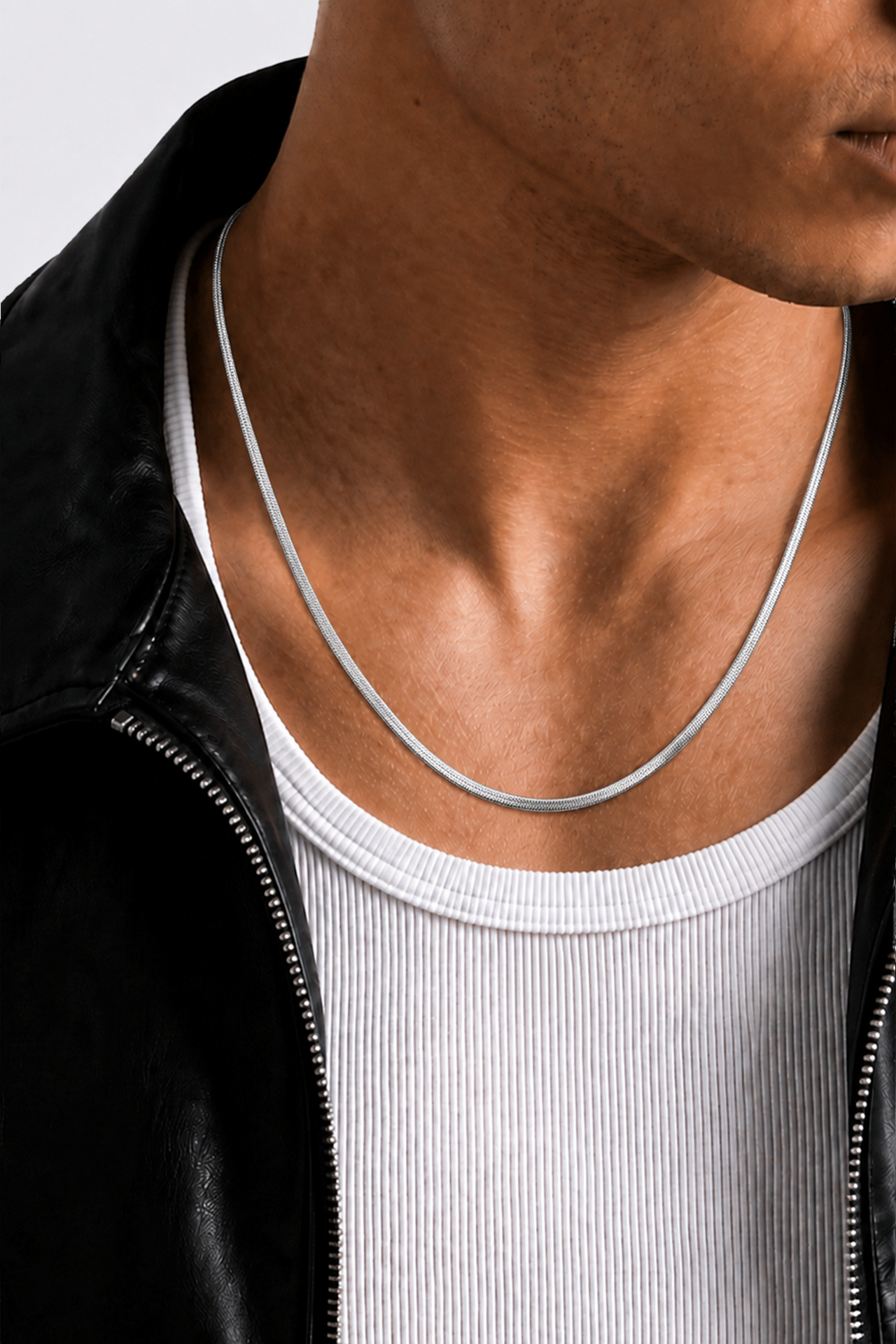 Veil Çelik Kolye - Silver