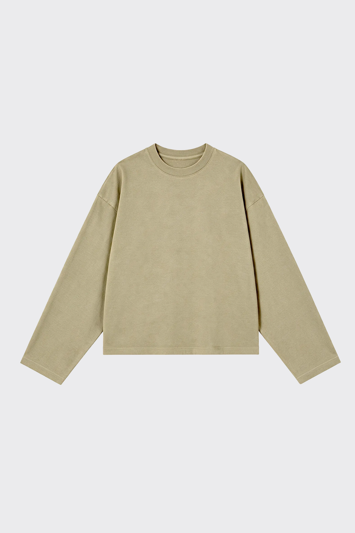 Basic Boxy Fit Long Sleeve Tişört