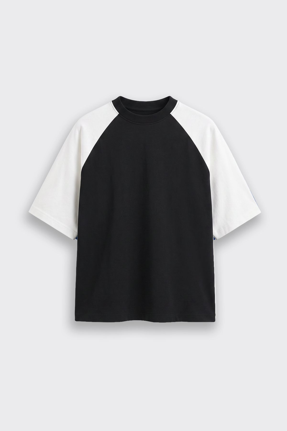 Reglan Kol Blok Renkli Oversize Tişört