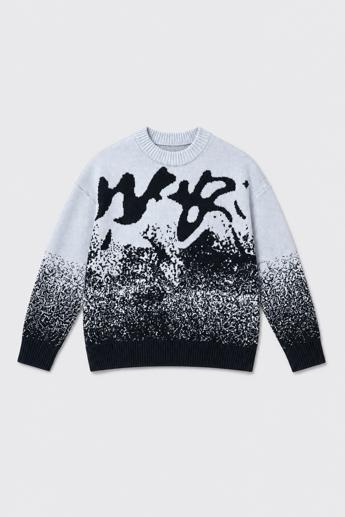Winter Rain Desen Premium Triko Kazak