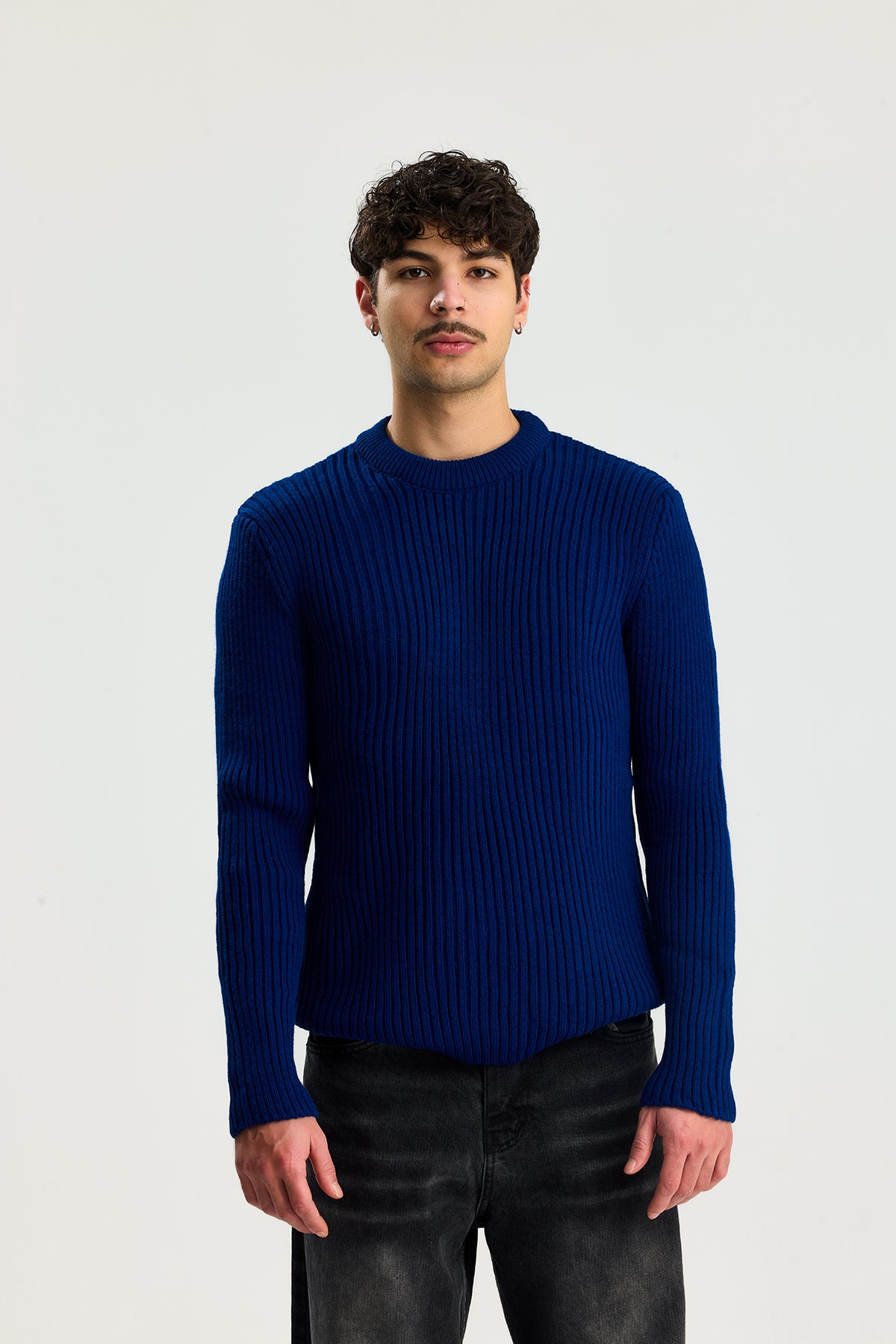 Comfort Fit Selanik Örgü Kazak