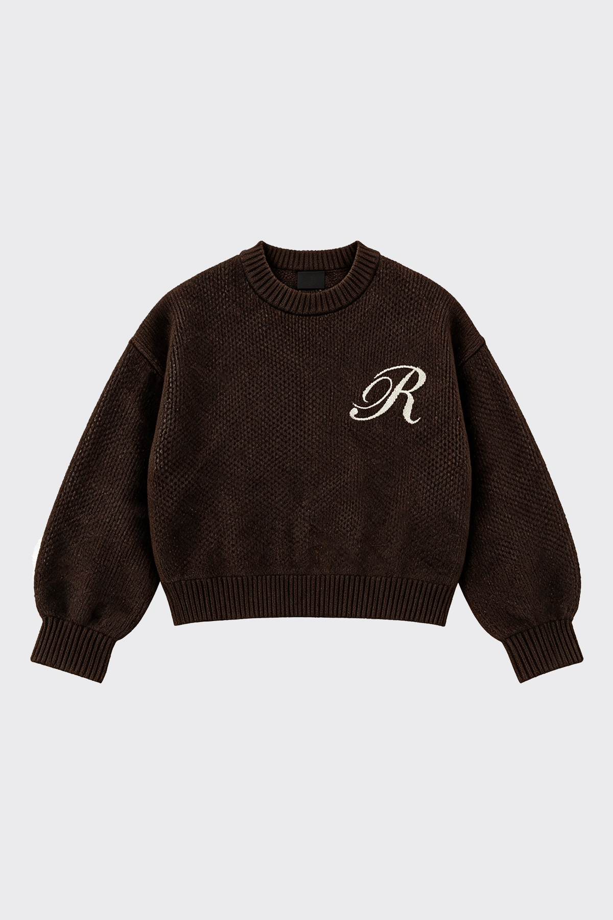 Royal Desen Oversize Triko Kazak