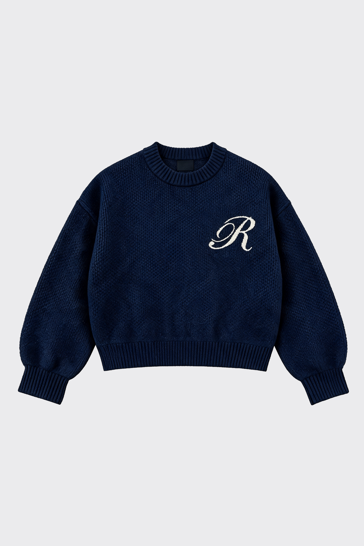 Royal Desen Oversize Triko Kazak
