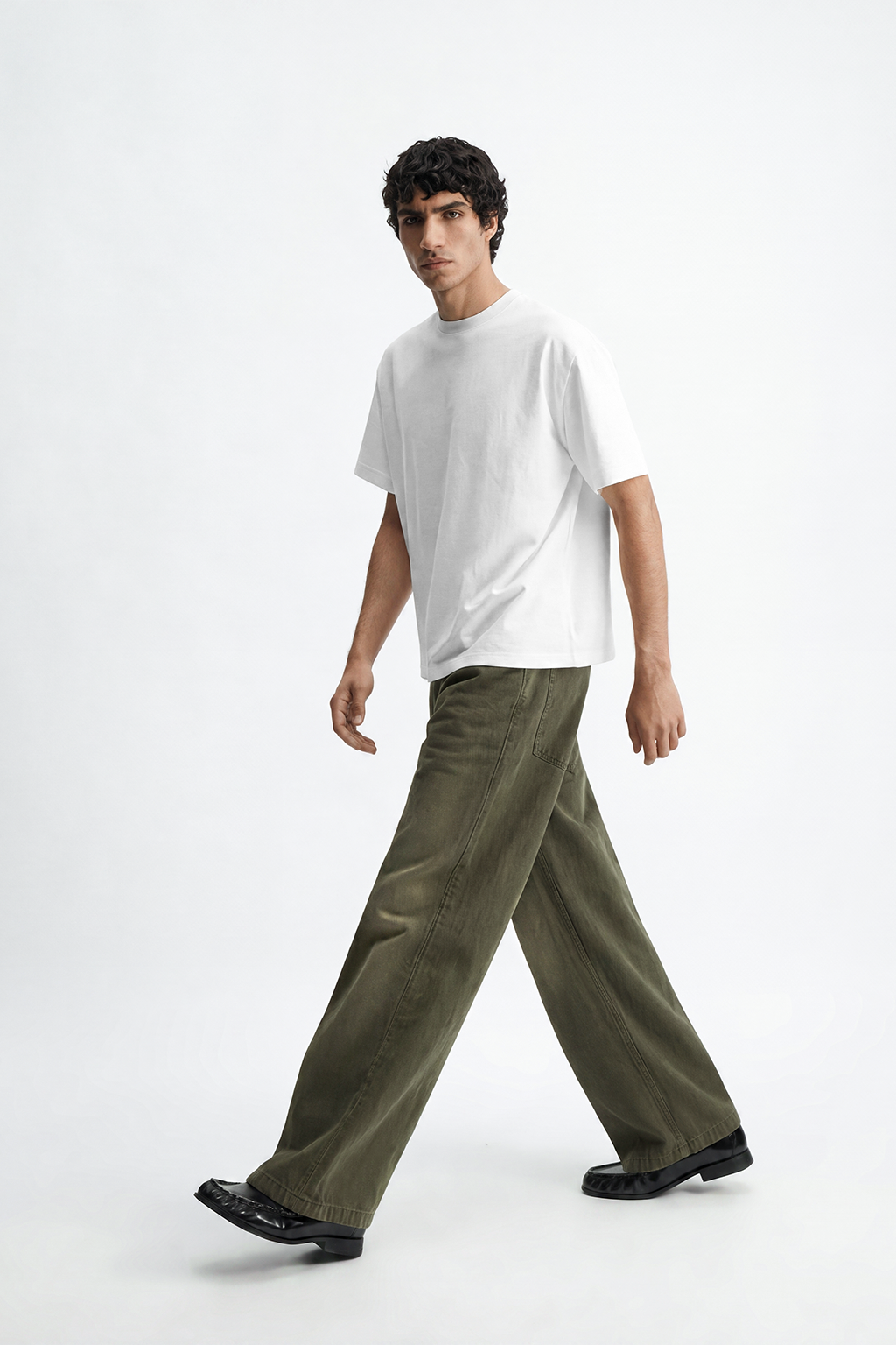 Matcha Baggy Jean