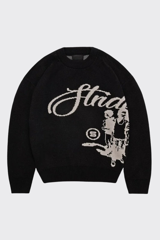 Echoes Oversize Triko Kazak