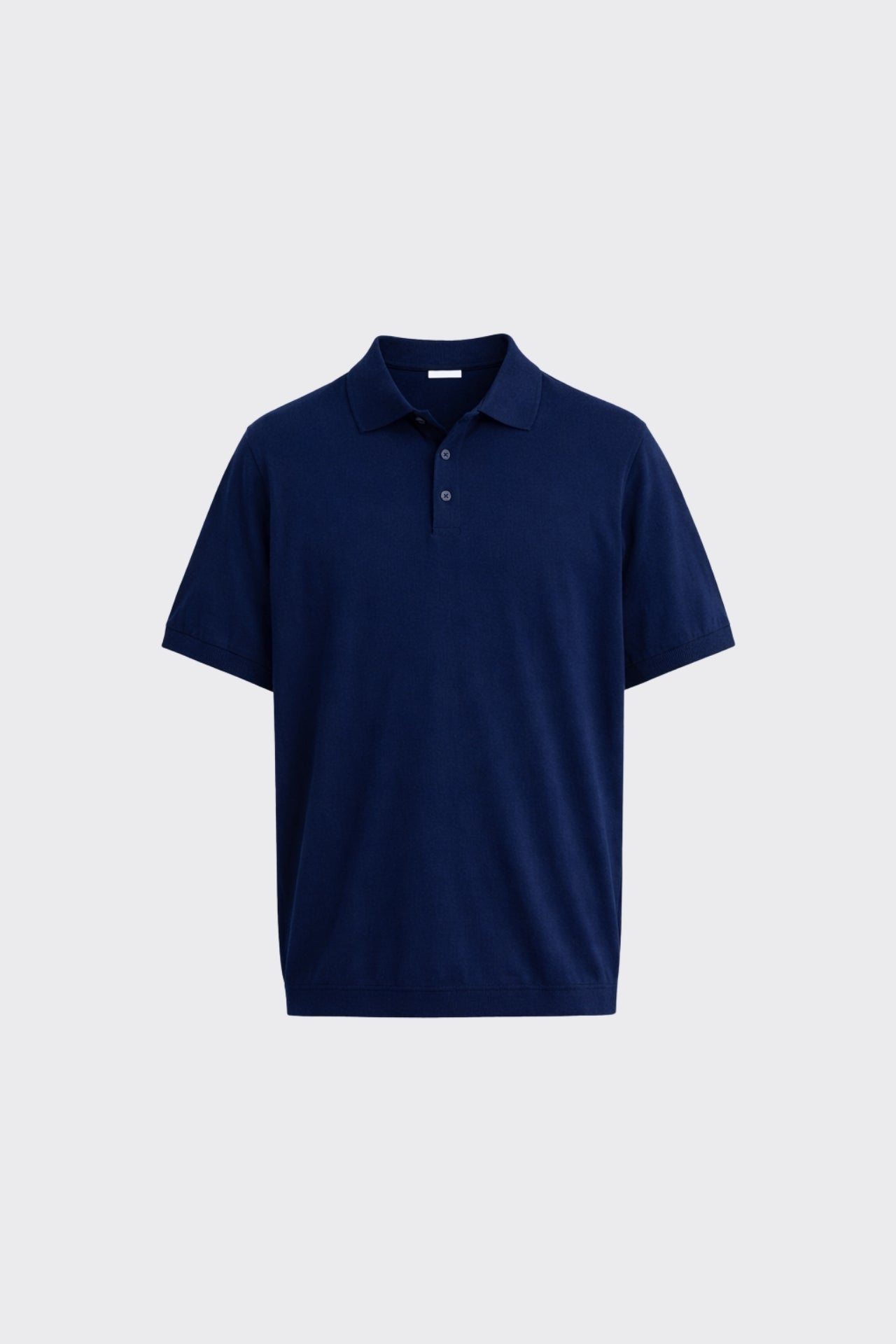 Relaxed Muscle Fit Polo Yaka Kısa Kollu Triko
