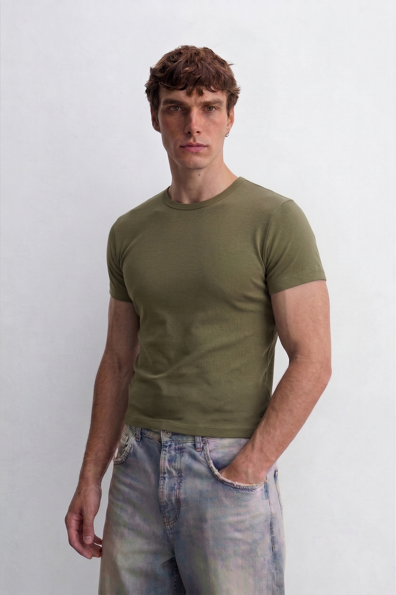 Muscle Fit Baby Tee