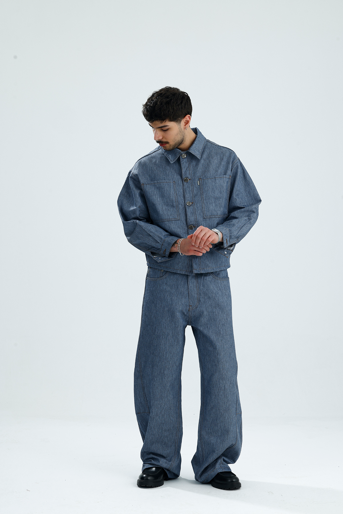 YOROI 鎧 Baggy Premium Kot Pantolon