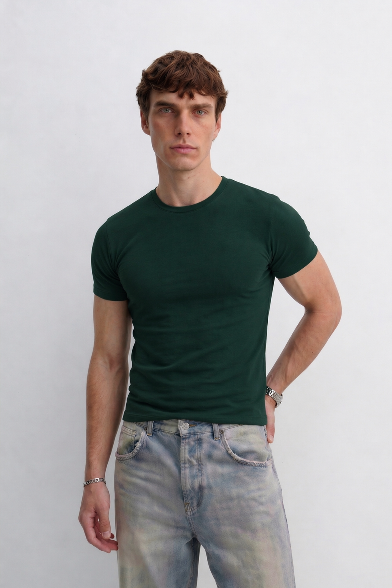 Muscle Fit Baby Tee