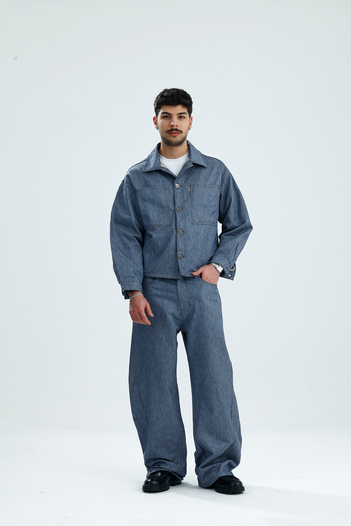 YOROI 鎧 Baggy Premium Kot Pantolon