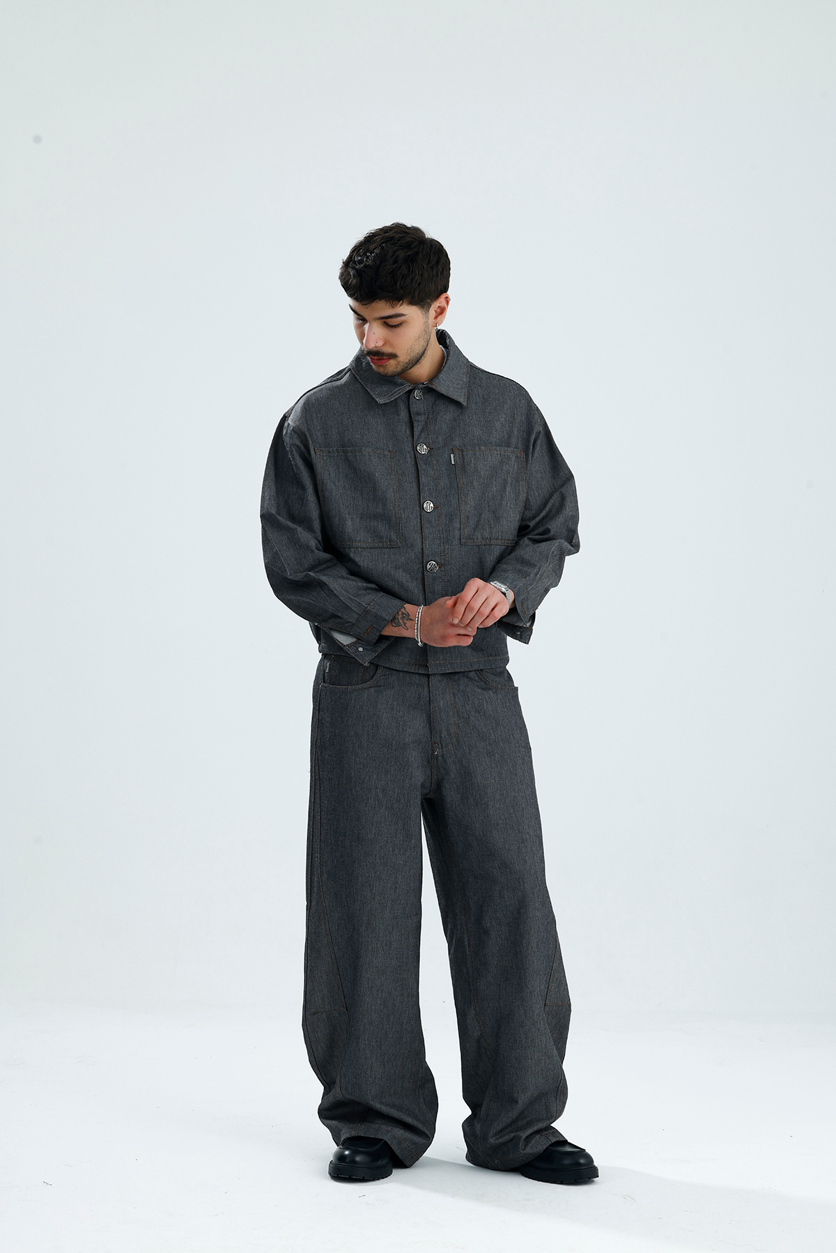 YOROI 鎧 Baggy Premium Kot Pantolon