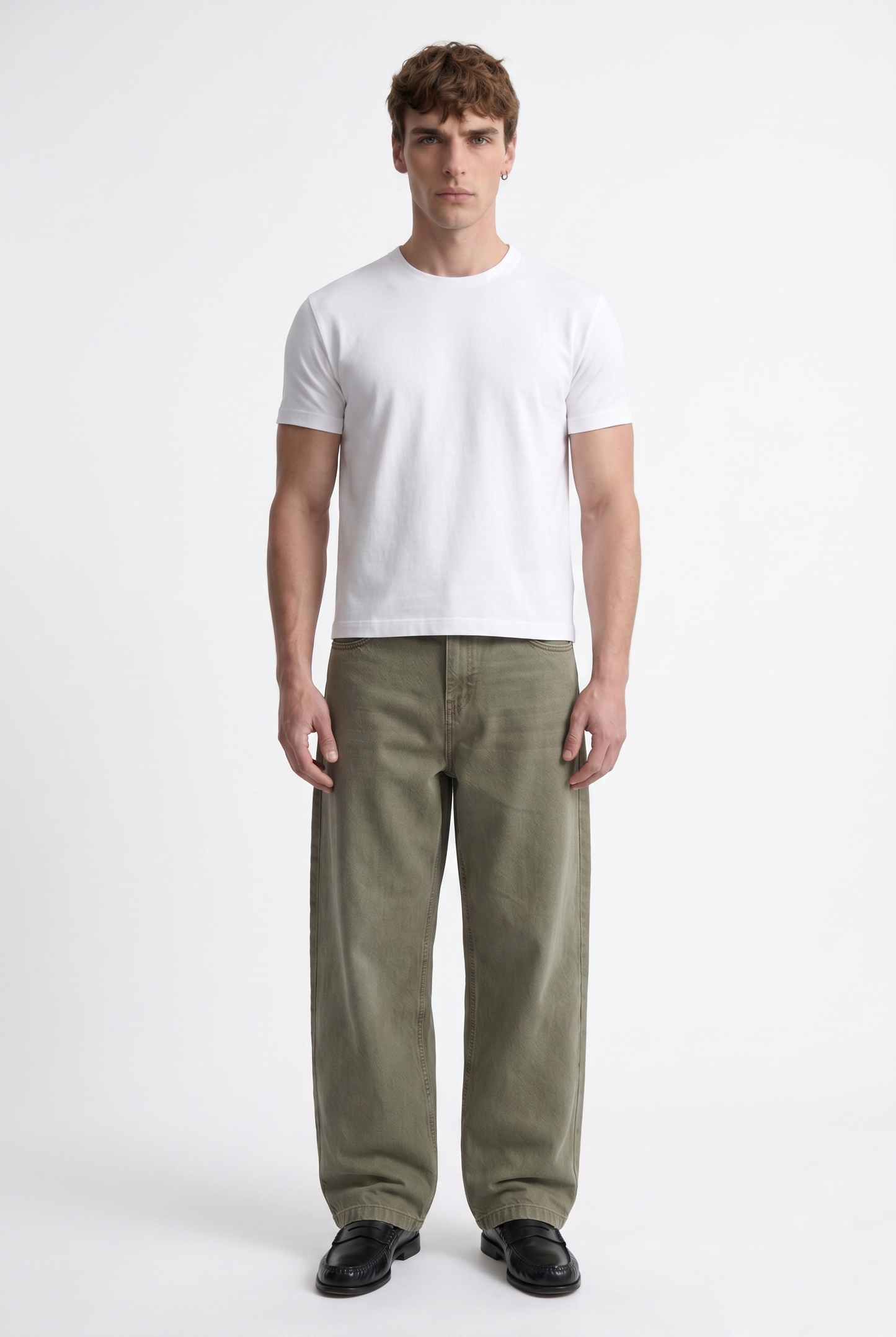 Matcha Baggy Jean