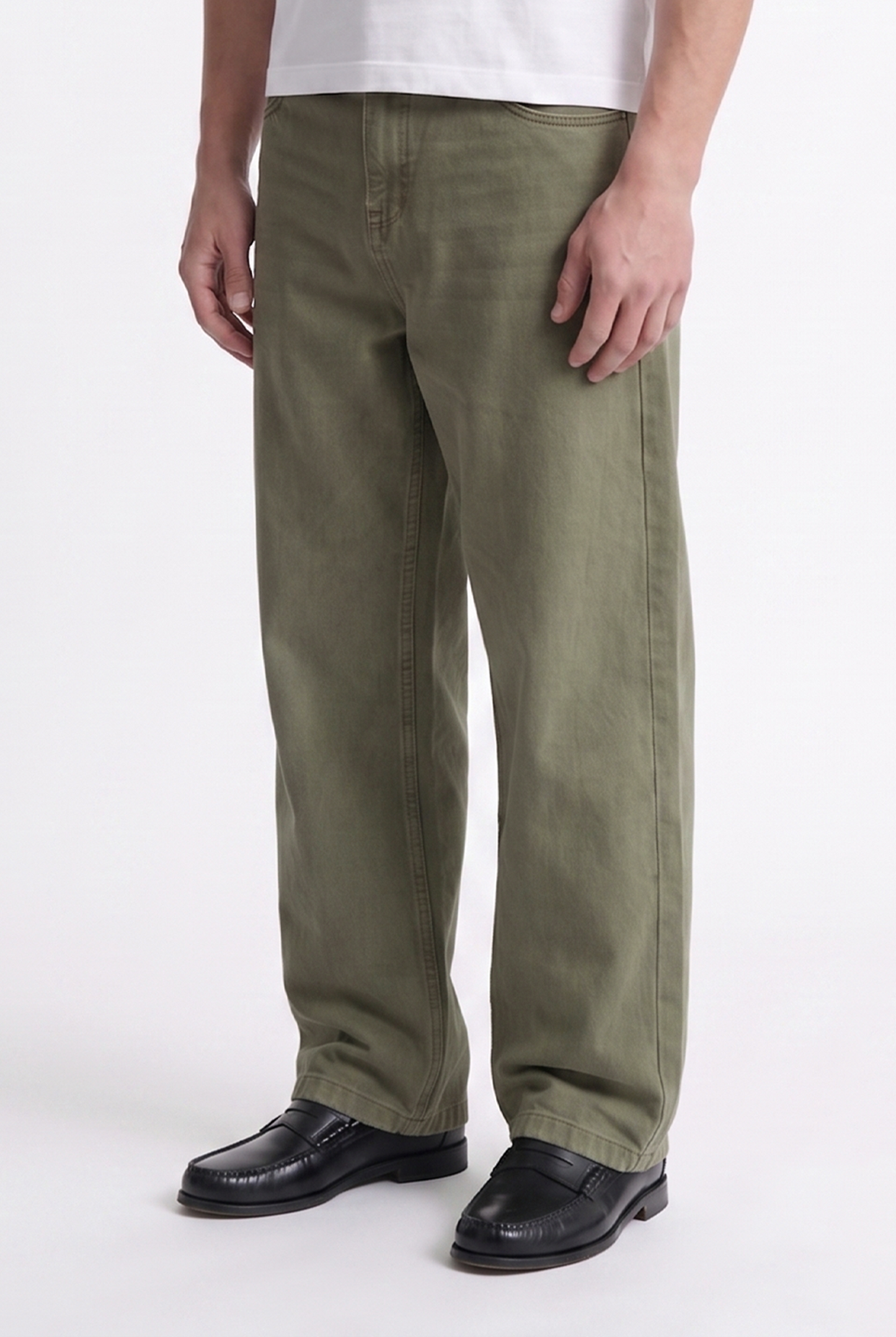 Matcha Baggy Jean