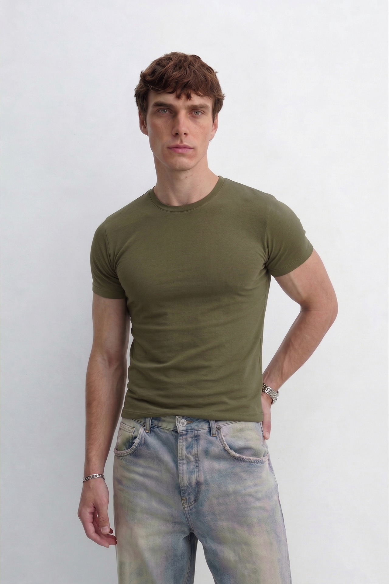 Muscle Fit Baby Tee