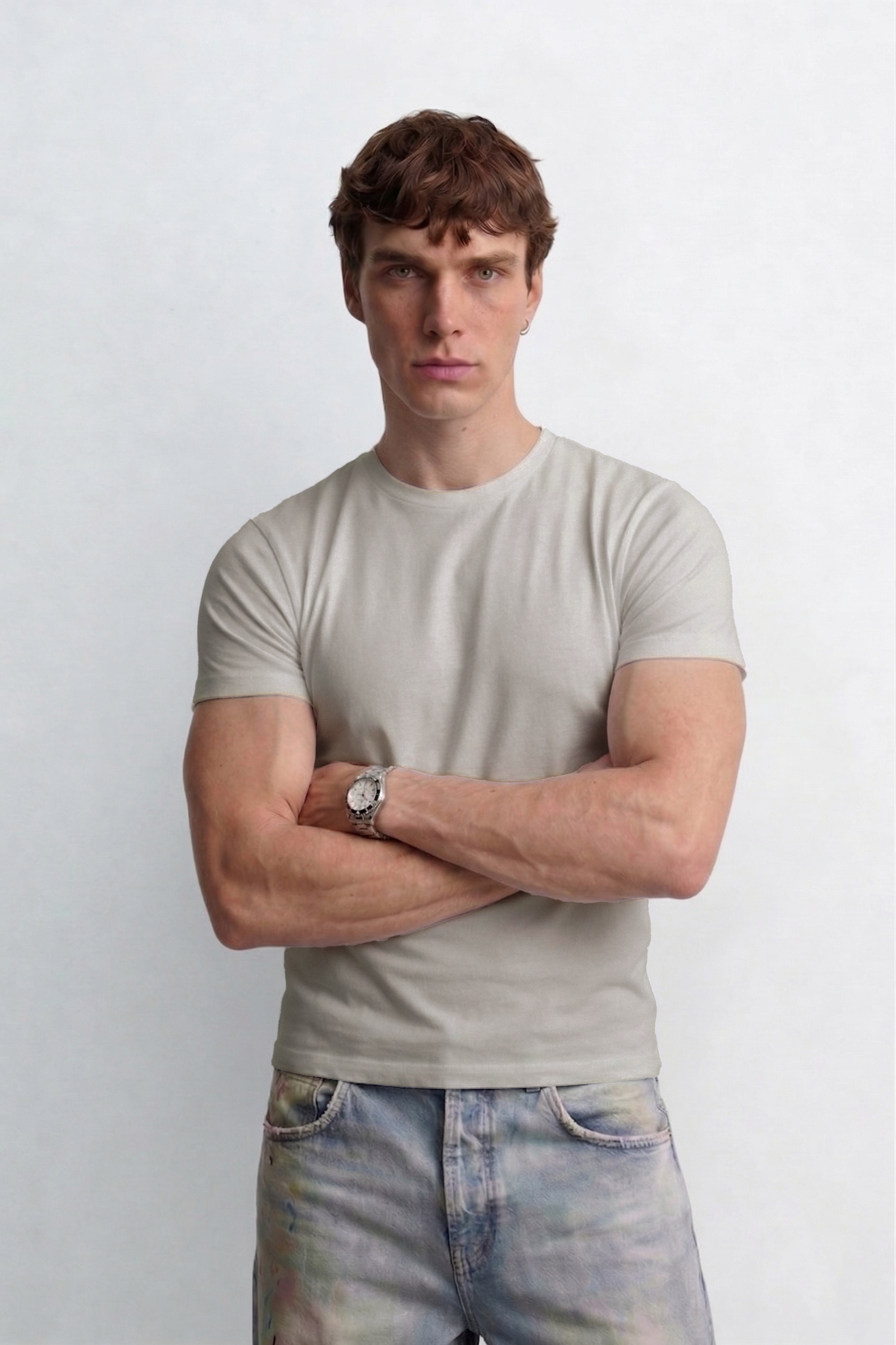 Muscle Fit Baby Tee