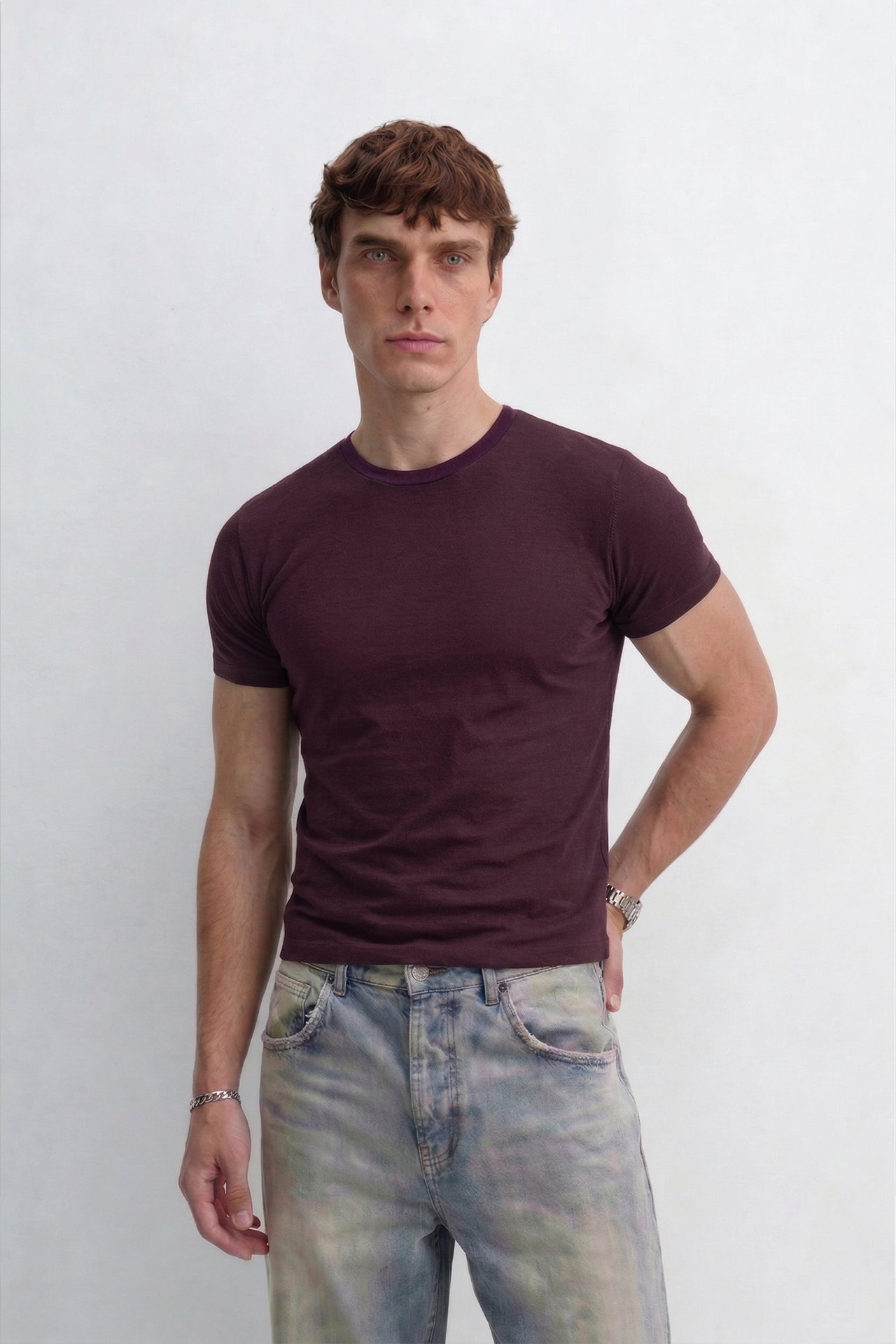 Muscle Fit Baby Tee