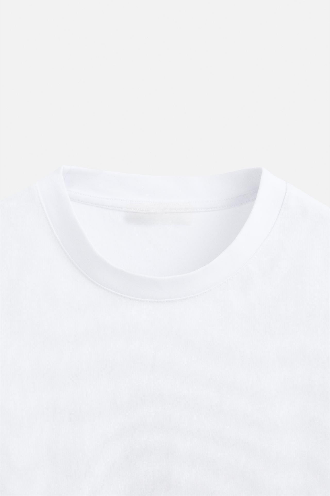 Oversize Basic Tişört - Beyaz