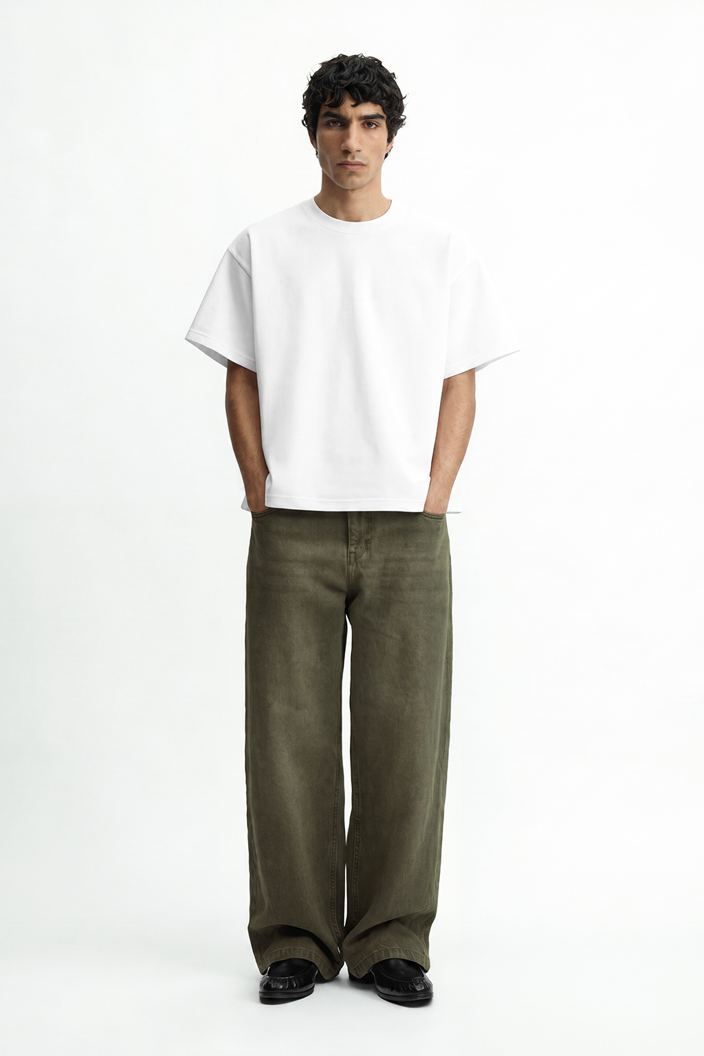 Matcha Baggy Jean