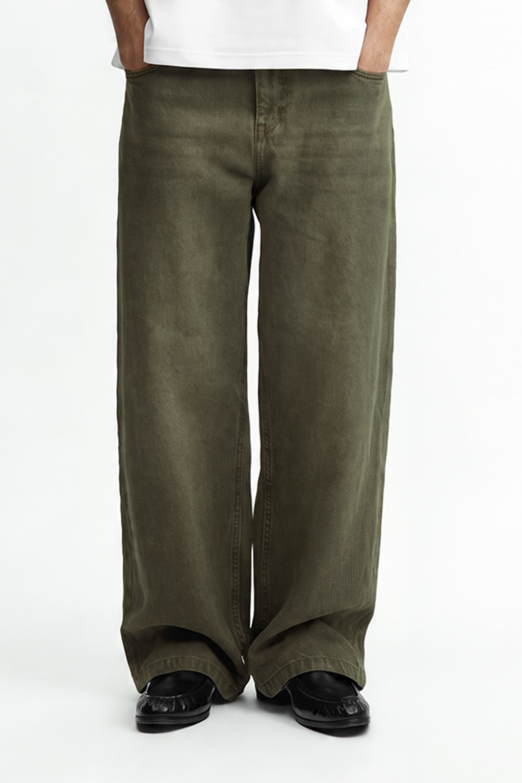 Matcha Baggy Jean