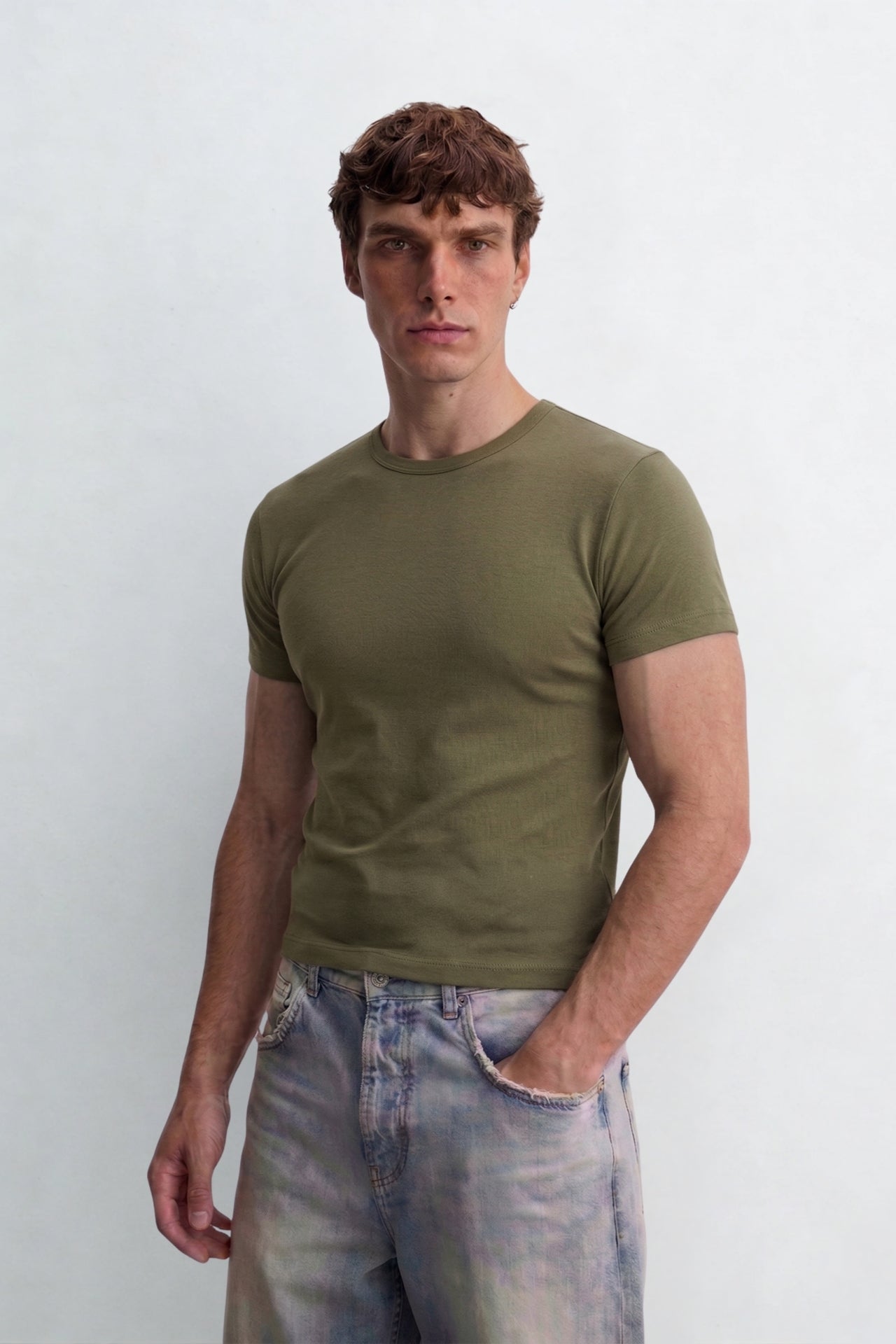 Muscle Fit Baby Tee