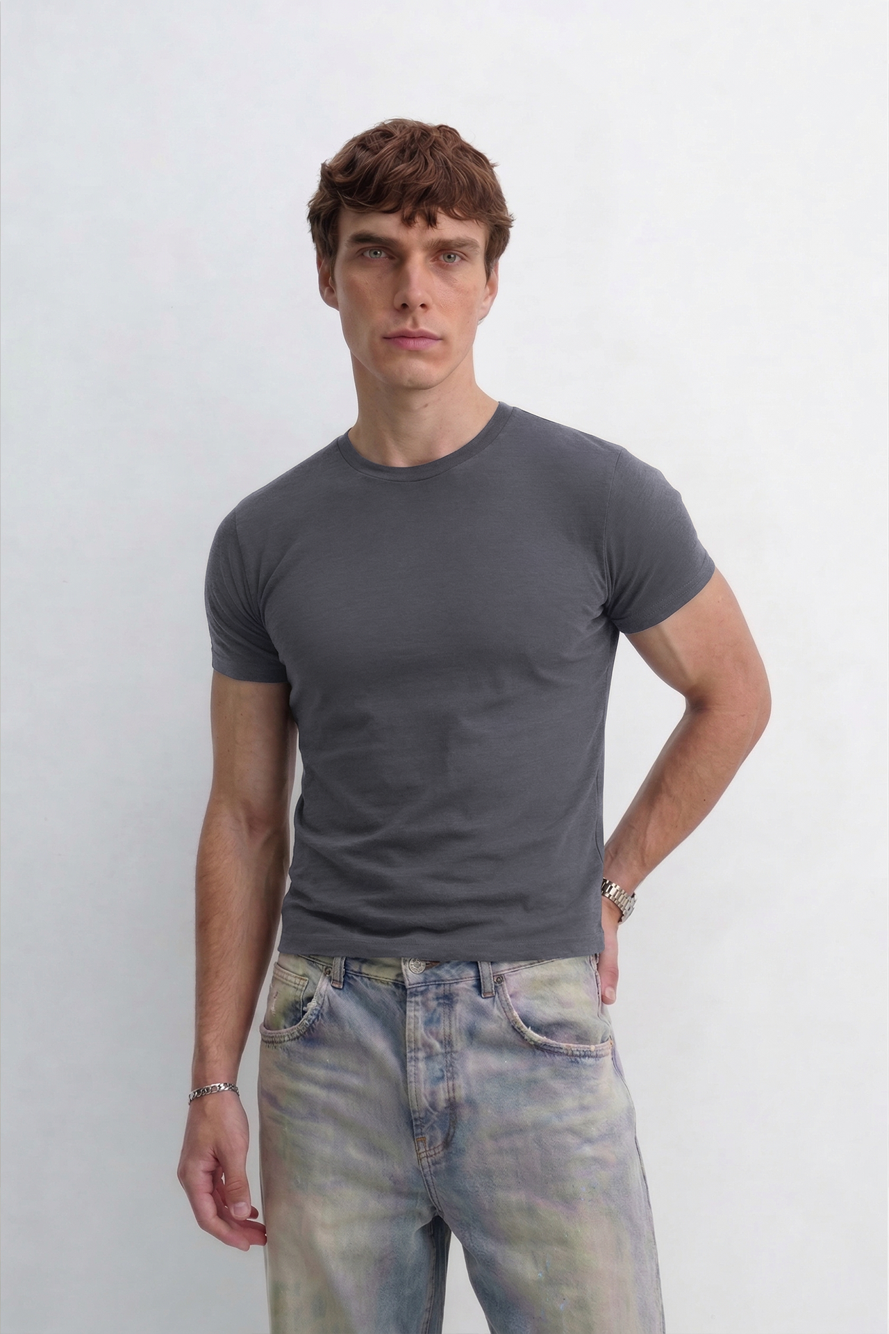 Muscle Fit Baby Tee