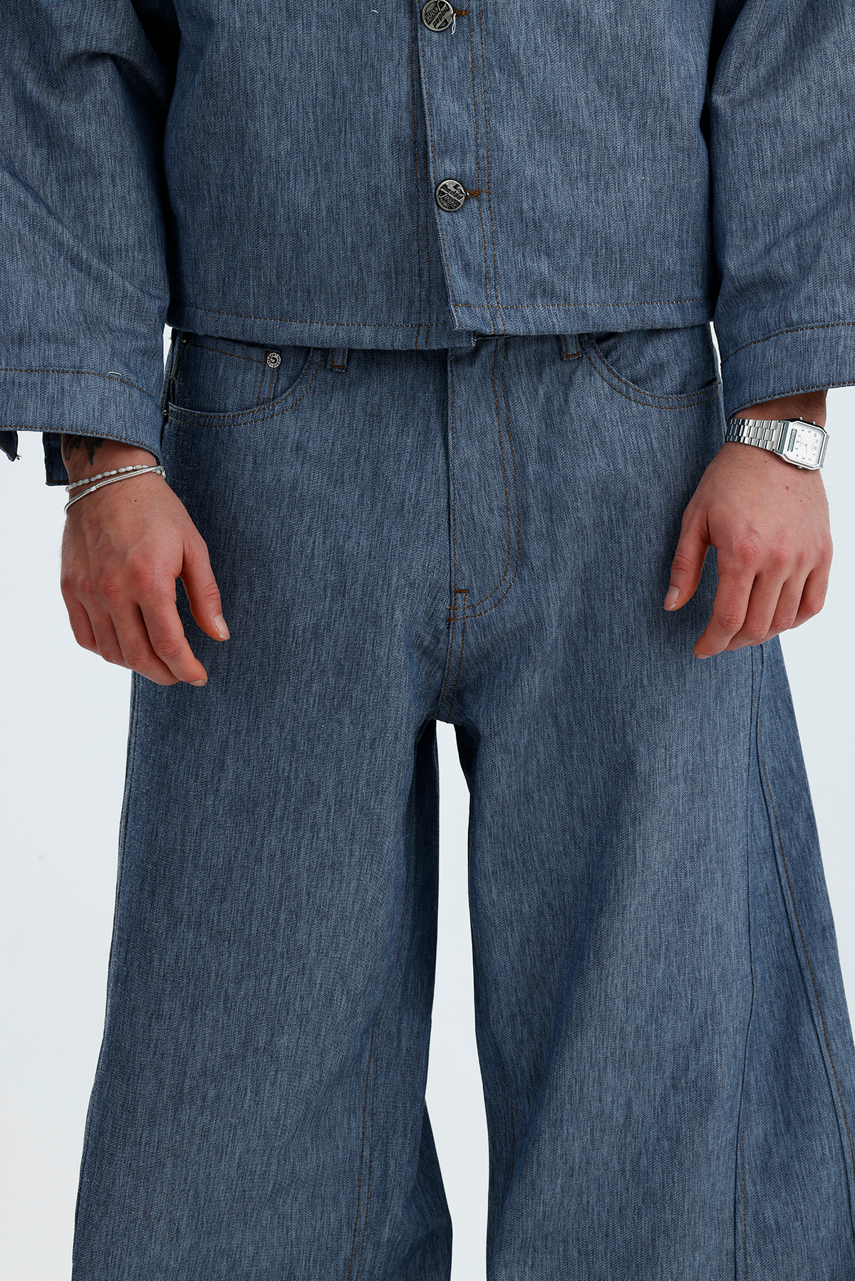 YOROI 鎧 Baggy Premium Kot Pantolon