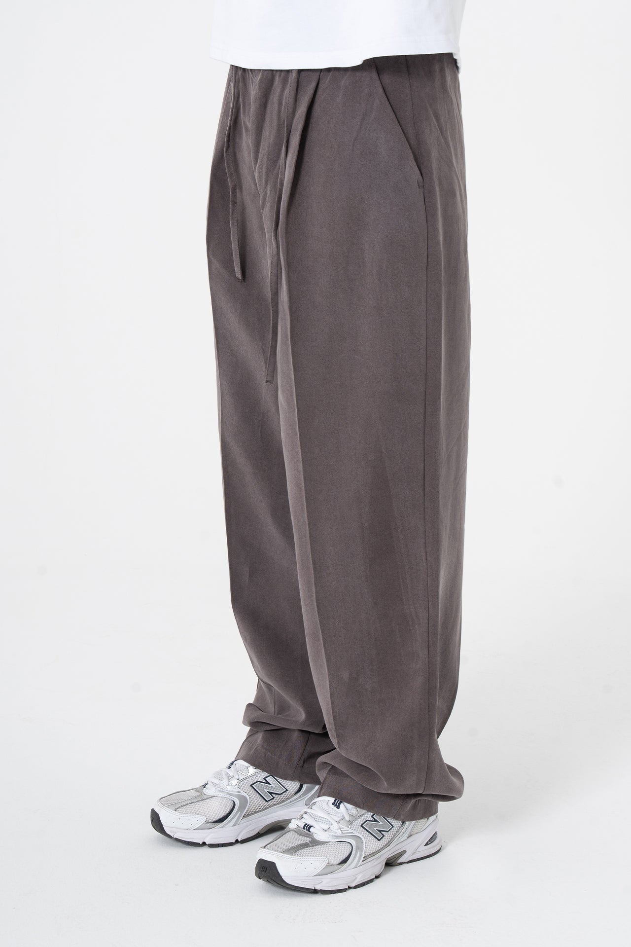 Modal Kumaş Relaxed Fit Premium Baggy Pantolon
