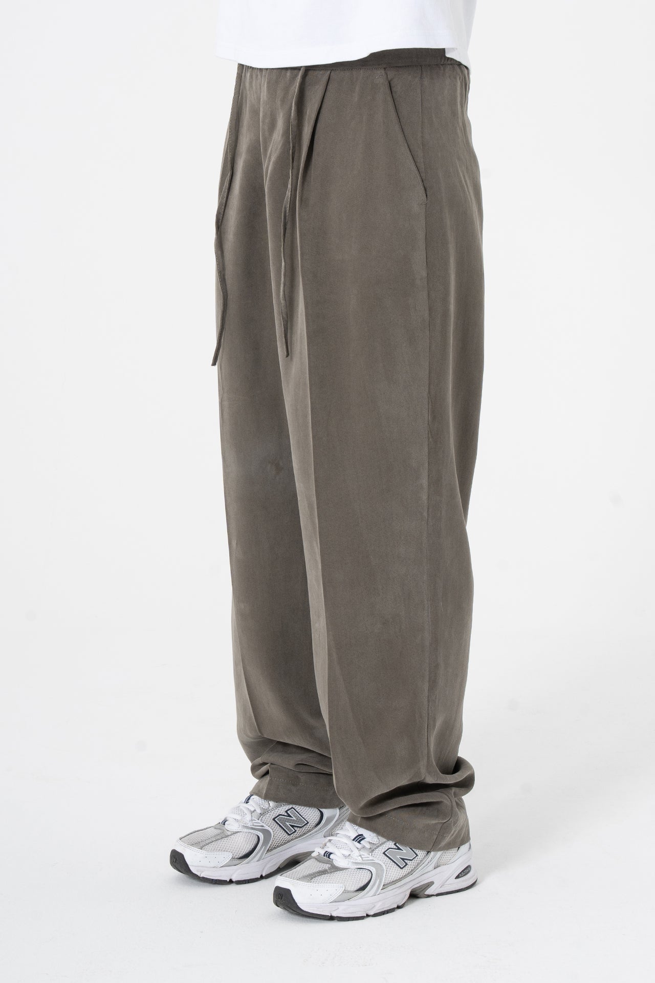Modal Kumaş Relaxed Fit Premium Baggy Pantolon