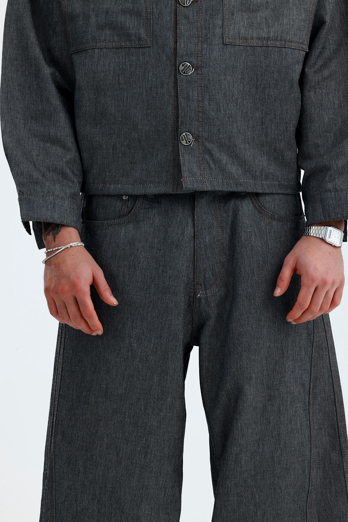 YOROI 鎧 Baggy Premium Kot Pantolon