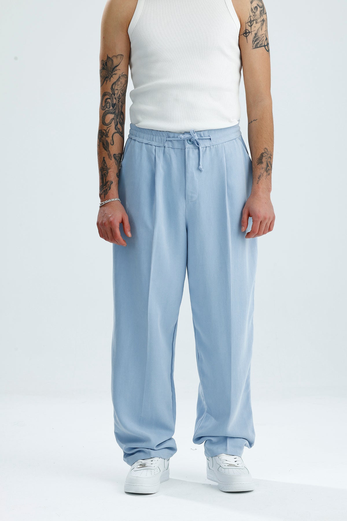 Modal Kumaş Relaxed Fit Premium Baggy Pantolon