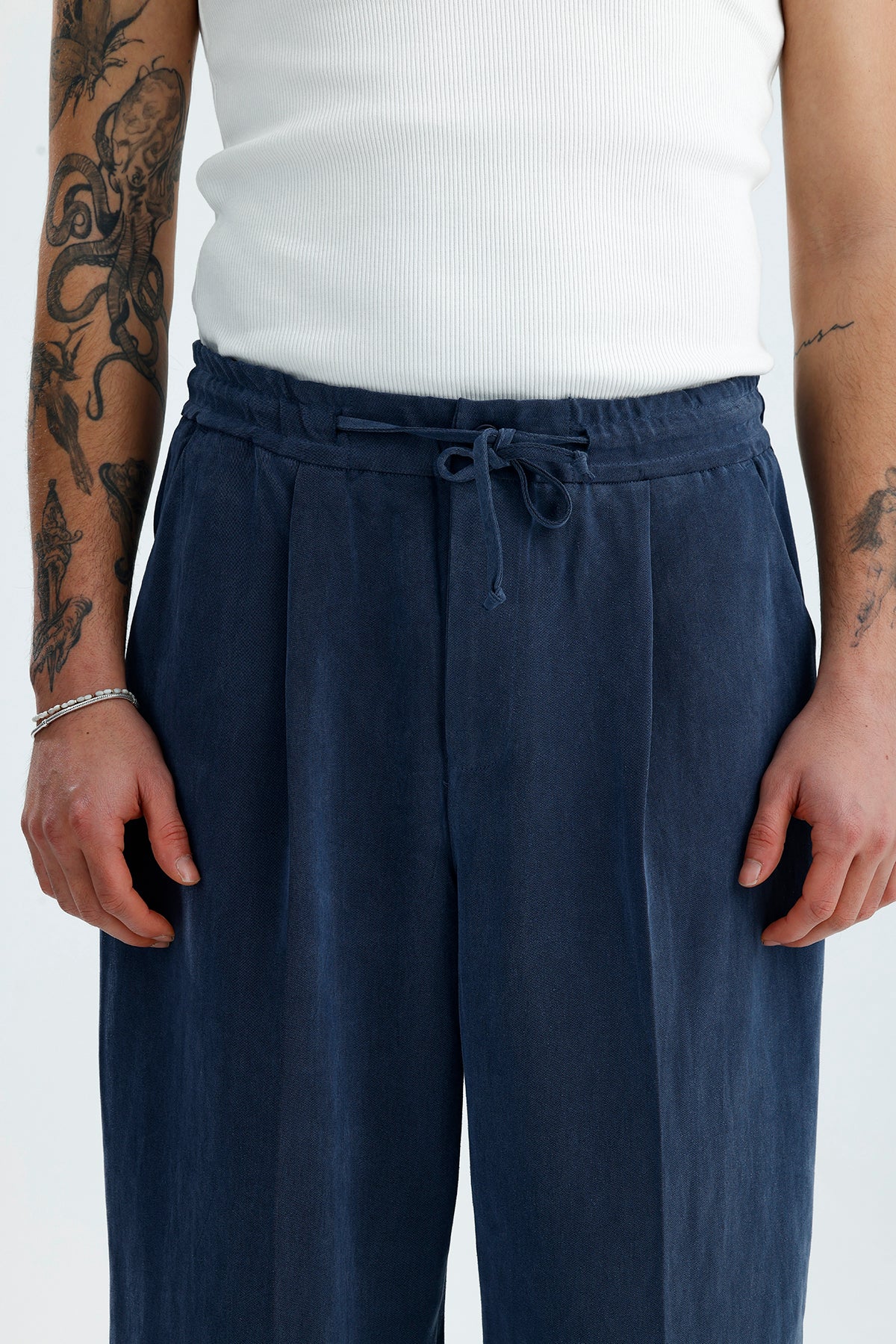 Modal Kumaş Relaxed Fit Premium Baggy Pantolon