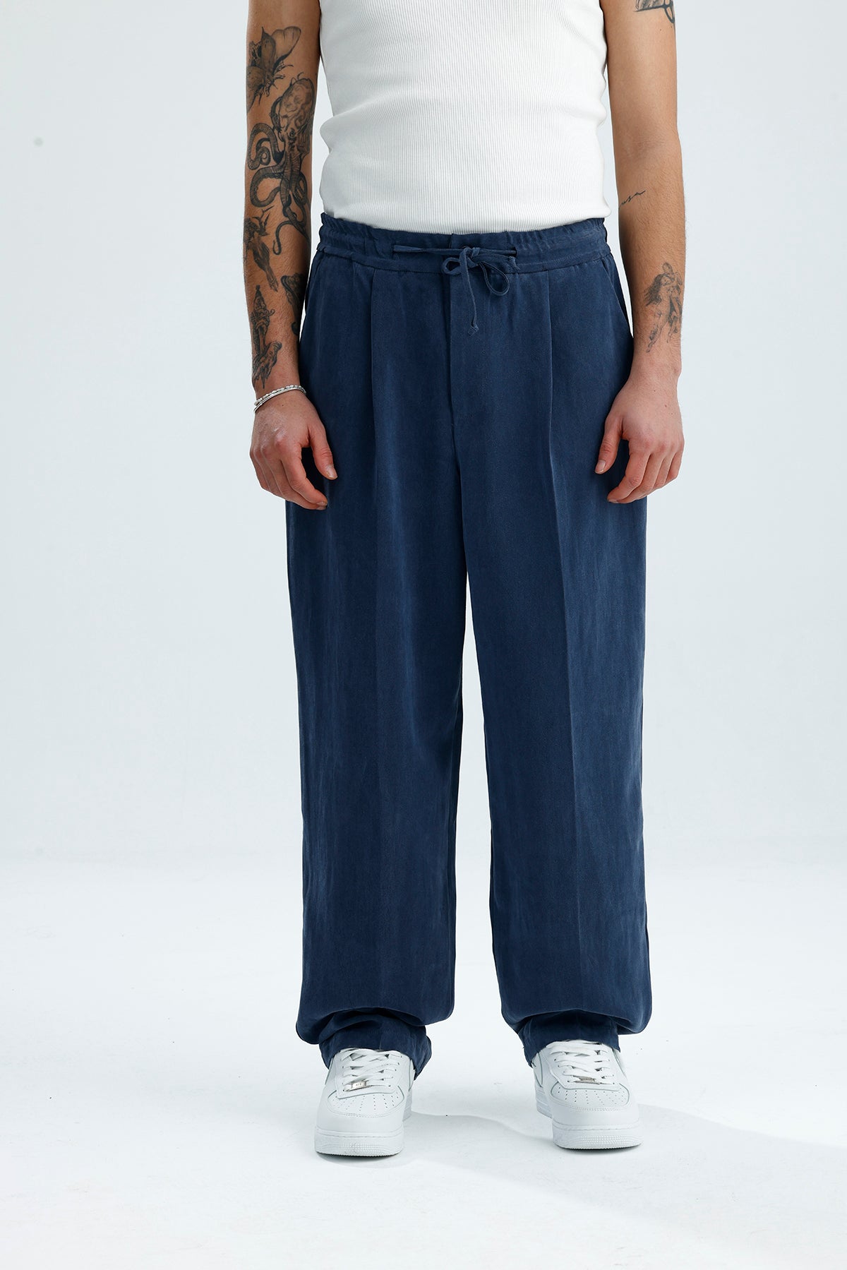 Modal Kumaş Relaxed Fit Premium Baggy Pantolon