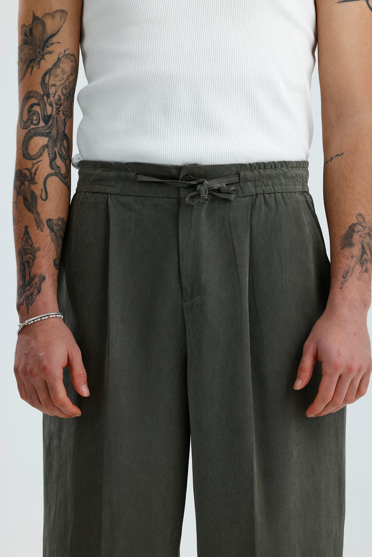 Modal Kumaş Relaxed Fit Premium Baggy Pantolon