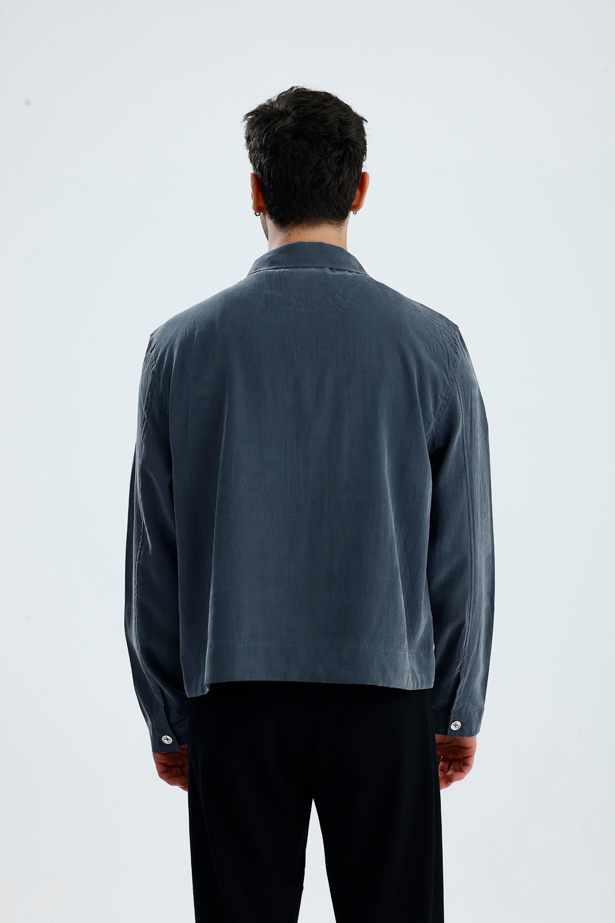 Mevsimlik Çift Fermuarlı Premium Modal Kumaş Ceket