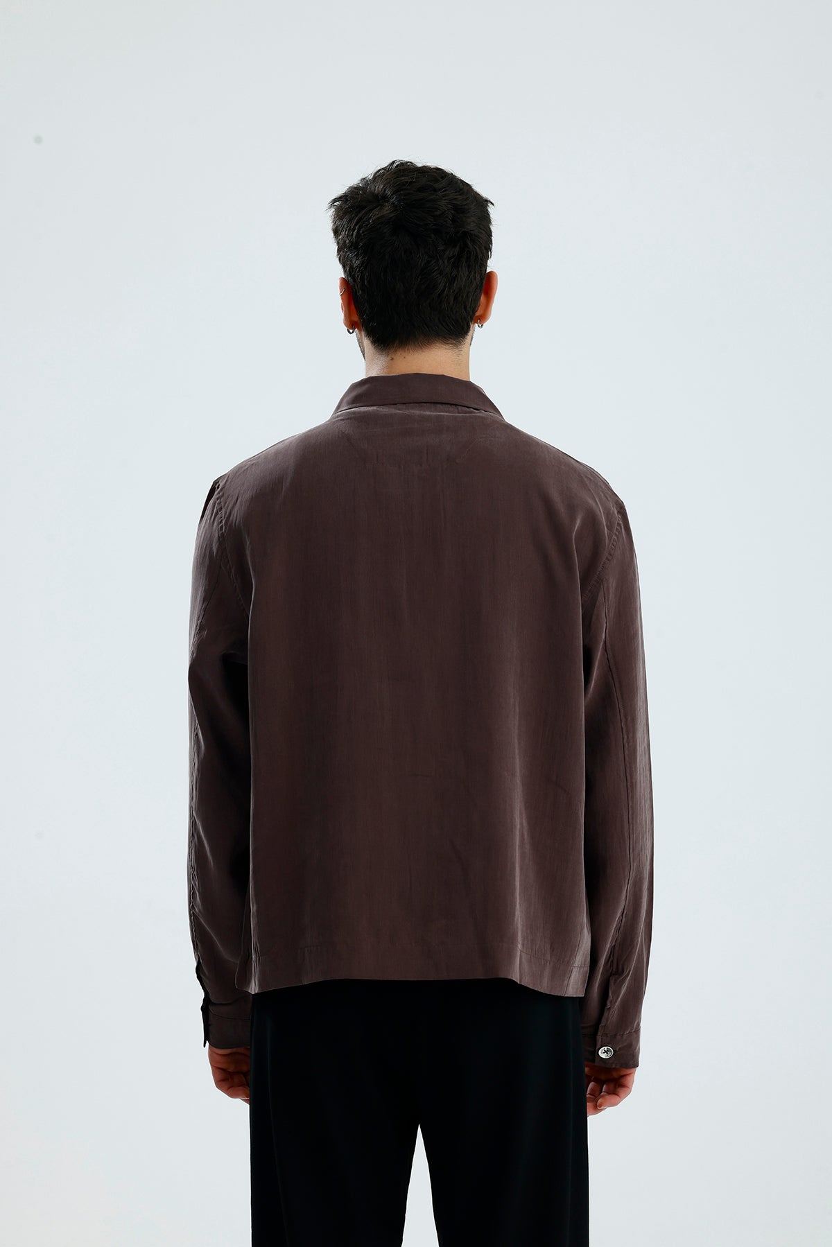 Mevsimlik Çift Fermuarlı Premium Modal Kumaş Ceket