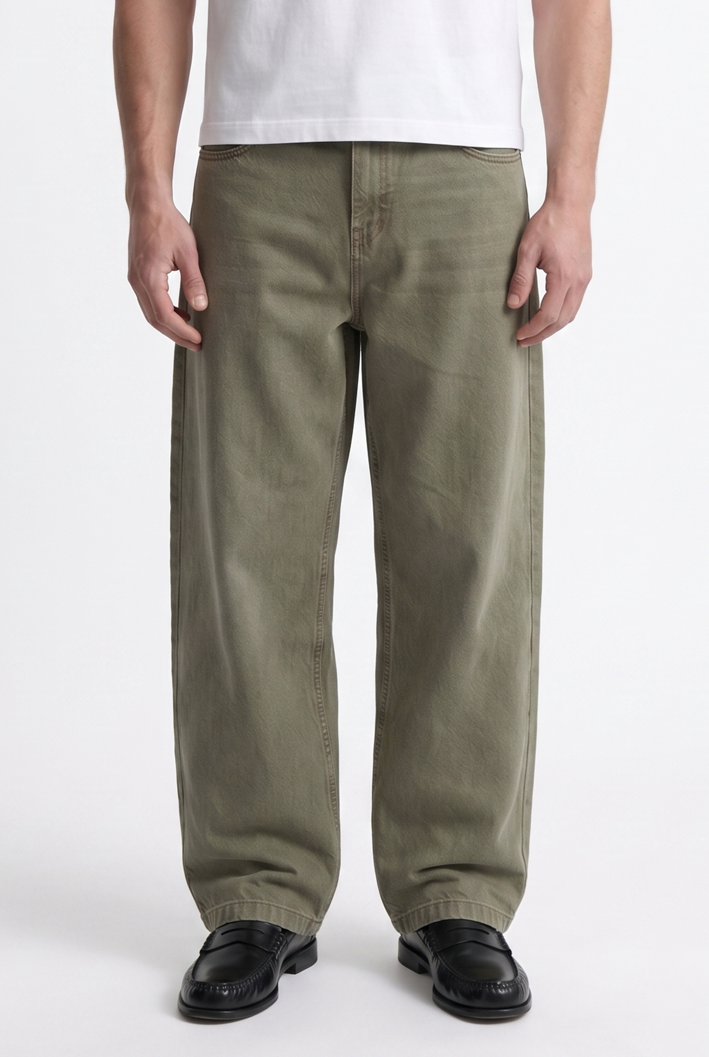 Matcha Baggy Jean