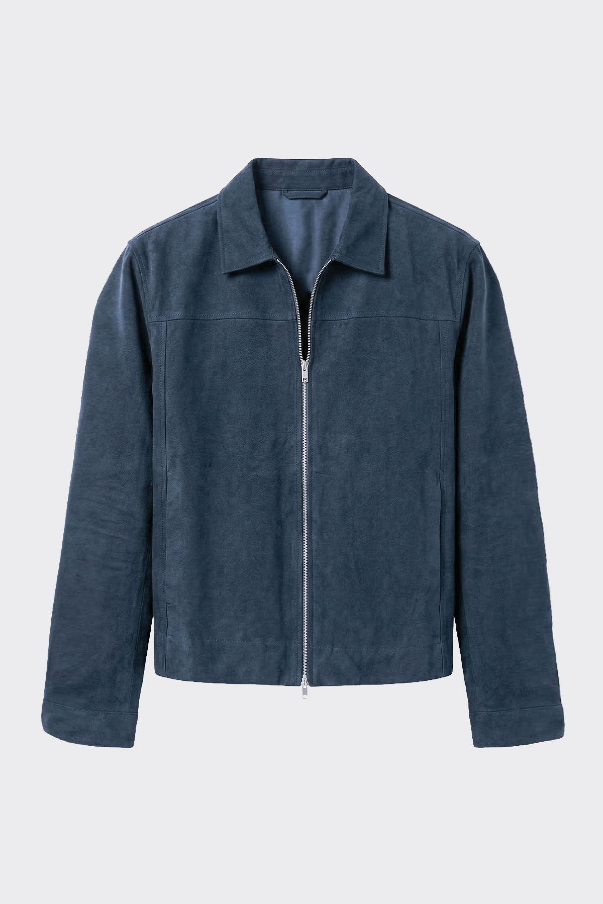 Mevsimlik Çift Fermuarlı Premium Modal Kumaş Ceket