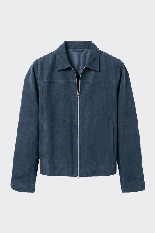 Mevsimlik Çift Fermuarlı Premium Modal Kumaş Ceket