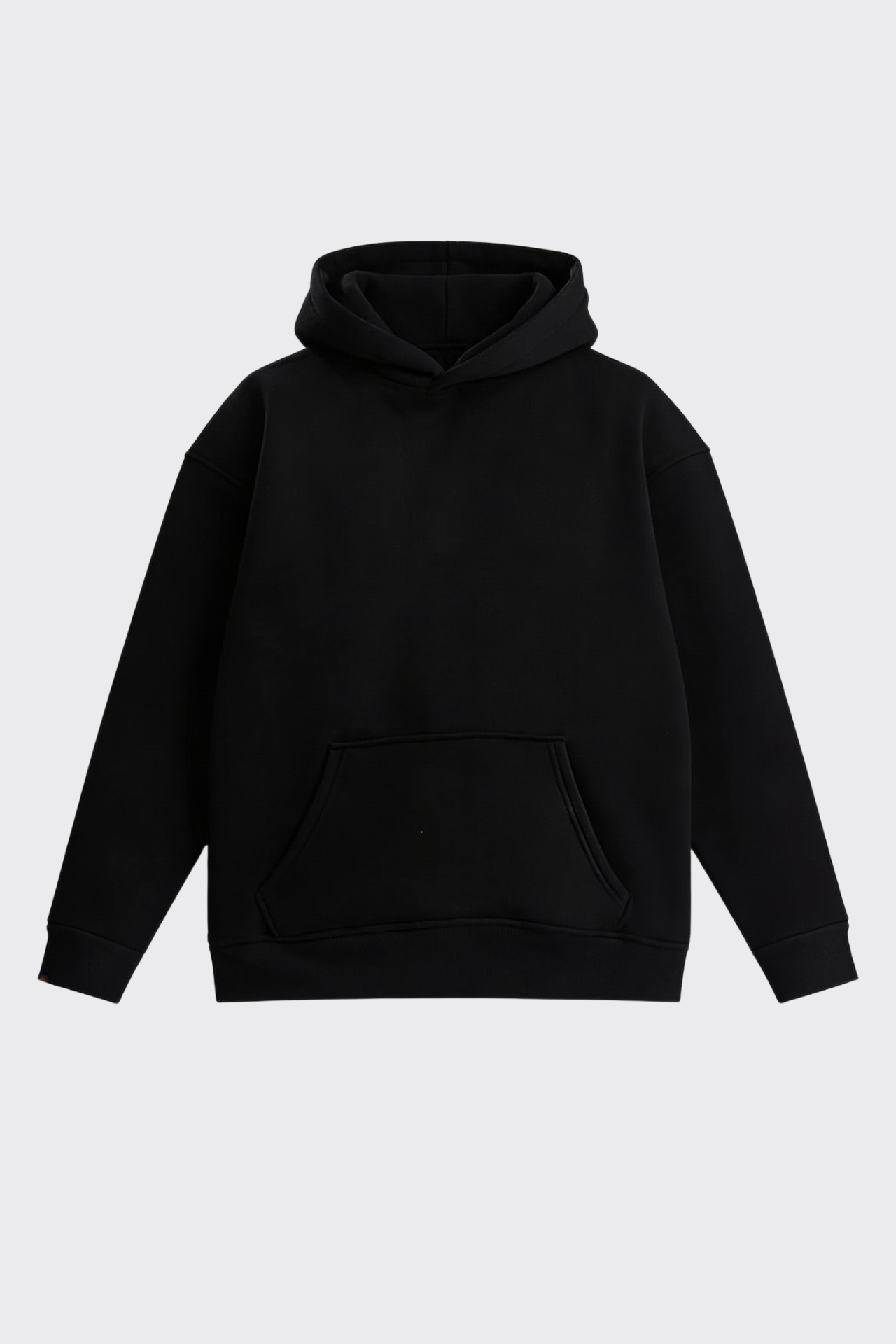 Basic Kapüşonlu Oversize Sweatshirt