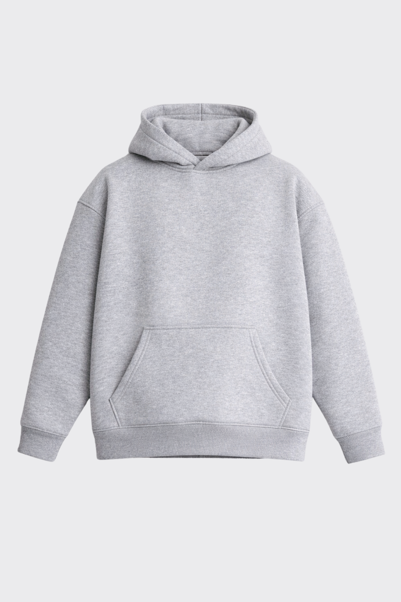Basic Kapüşonlu Oversize Sweatshirt