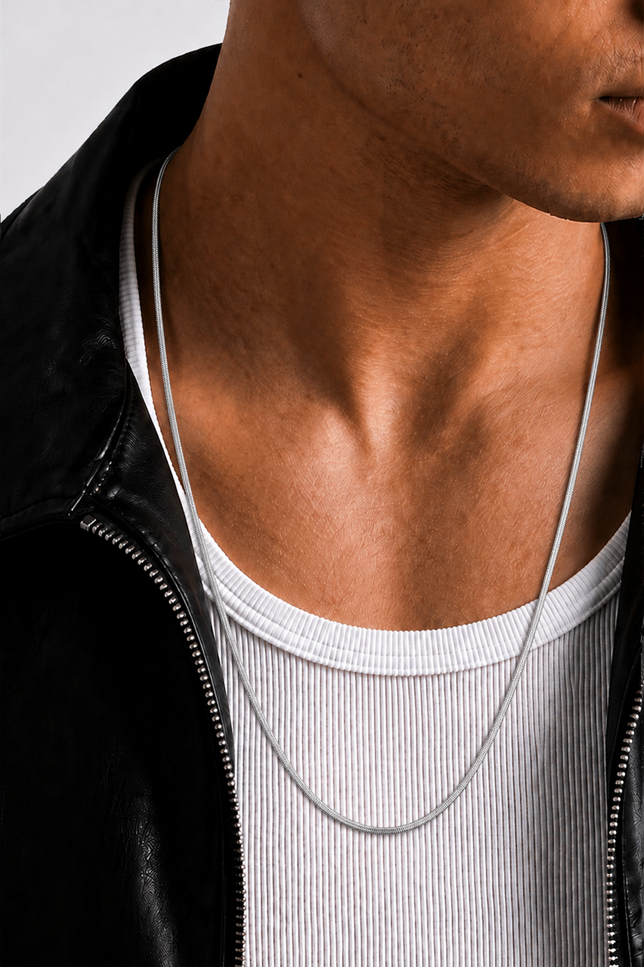Glide Çelik Kolye - Silver
