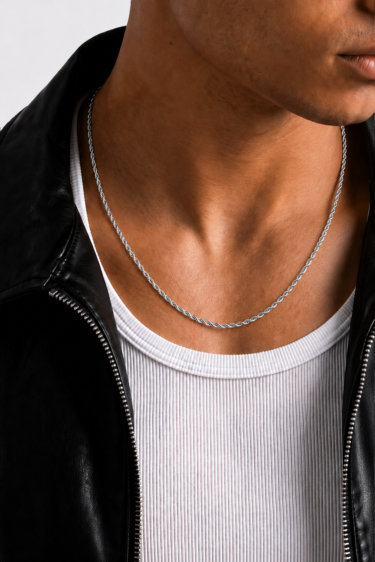 Helix Çelik Kolye - Silver