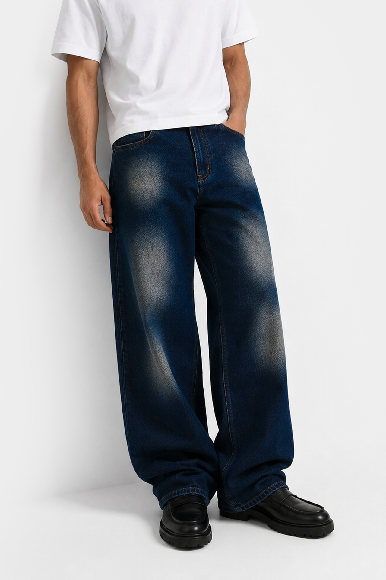 ATE Tint Yıkama Baggy Kot Pantolon
