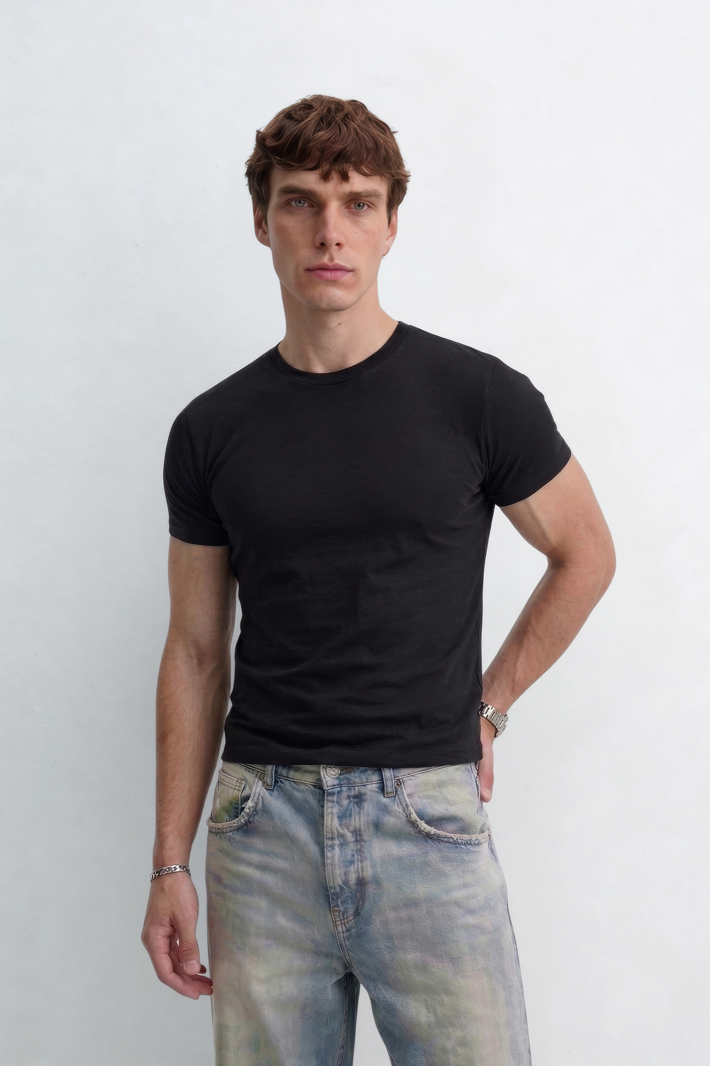 Muscle Fit Baby Tee