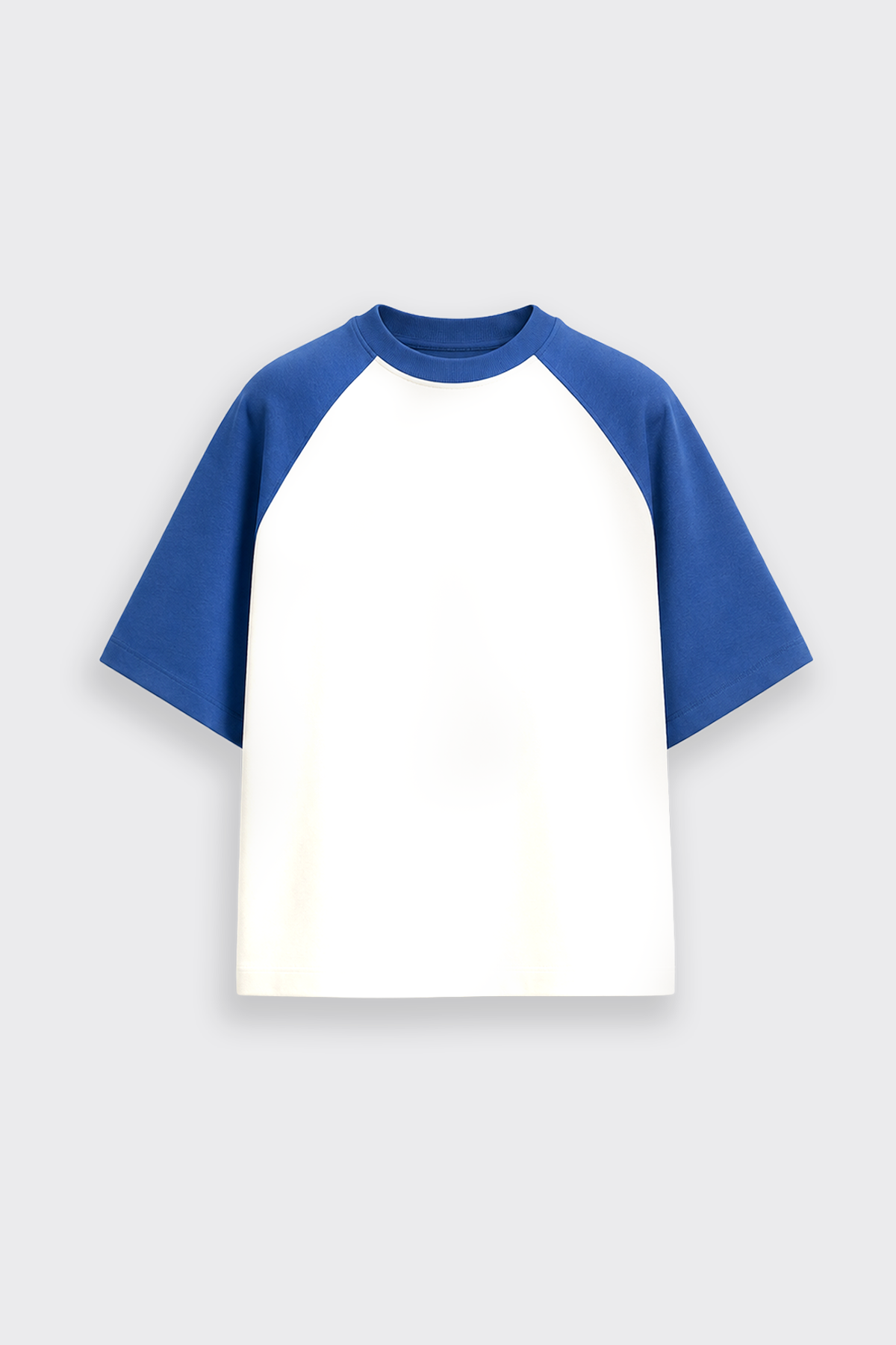 Reglan Kol Blok Renkli Oversize Tişört