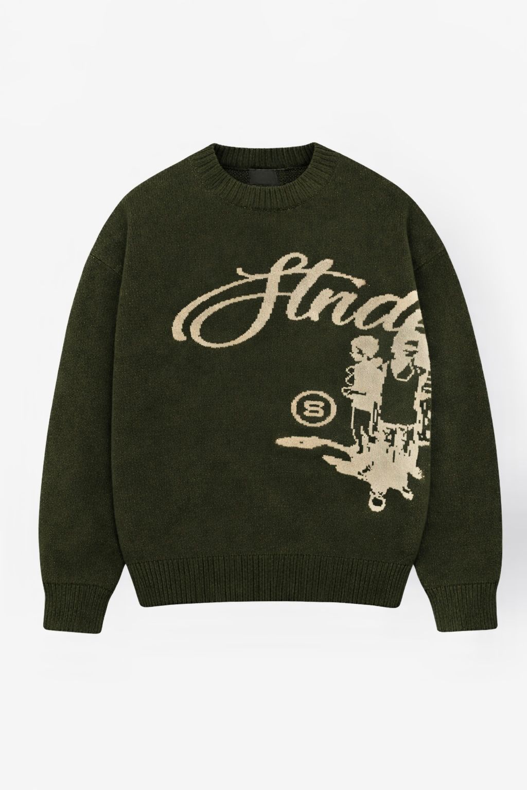 Echoes Oversize Triko Kazak